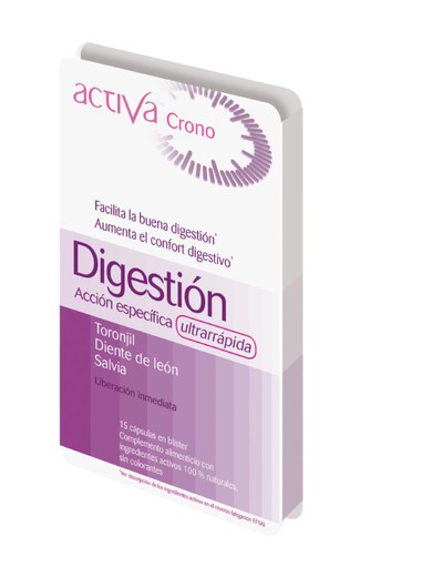 Activa Crono Digestió 15 càpsules