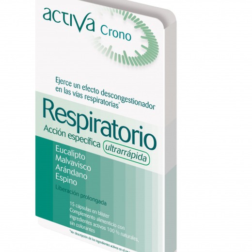 Activate Respiratory Chrono 15 cápsulas