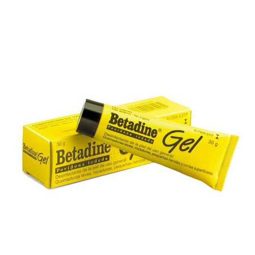 Betadine 100 mg/g gel de pele 1 tubo 30 g