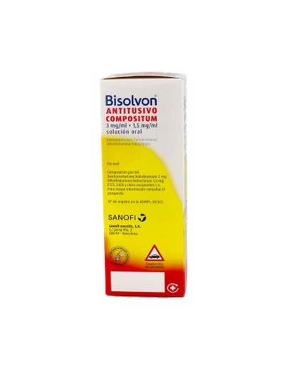 Bisolvon Antitusivo Compostium Solución Oral 200 mL