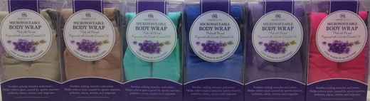 Body Wrap envoltura corporal terapéutica para musculatura contracturada con lavanda
