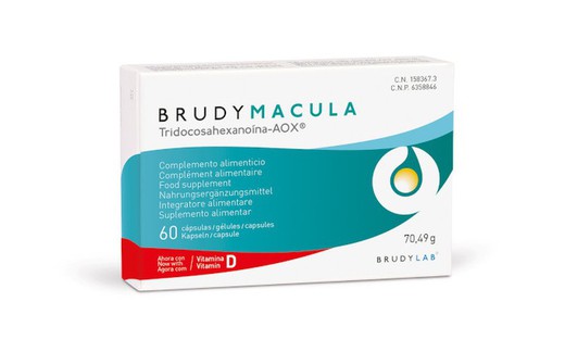 Brudy macula 60 capsulas