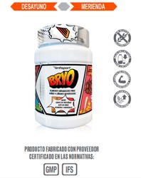 Bryo complex polvo vitaminas niños y jóvenes deportistas