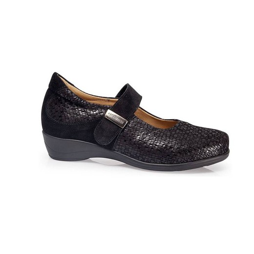 Calzamedi 0671 Sapato feminino casual Preto