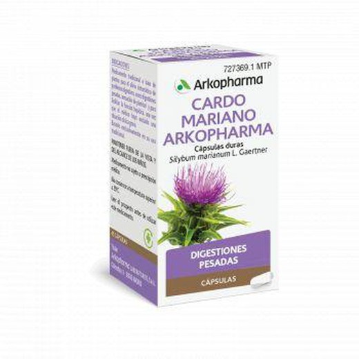 Arkopharma Cardo mariano 390 mg 50 Capsulas