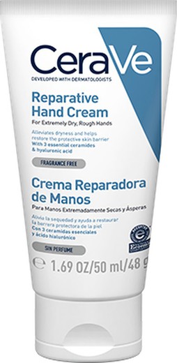 CeraVe Crema Reparadora de Manos 50 mL