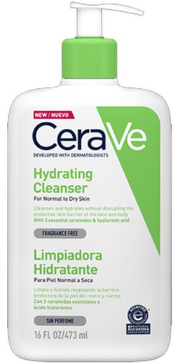 Cerave Netejador hidratant per a pell normal a seca
