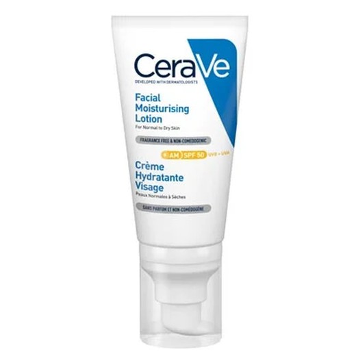 Cerave Loción Hidratante de Rostro para piel normal a seca 52ml