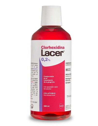 Clorhexidina Lacer 0,2% 500 mL