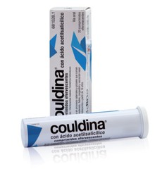 Couldina amb àcid acetilsalicílic 500 mg/2 mg/7,5 mg 20 comprimits efervecents