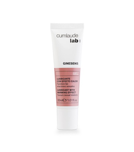 Cumlaude Ginesens gel lubricante con efecto calor 30 mL