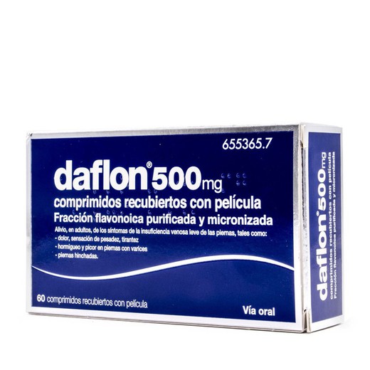 Daflon 500mg  comprimidos
