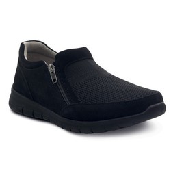 Dr. Comfort Noa Zapatos unisex para pie delicado color negro