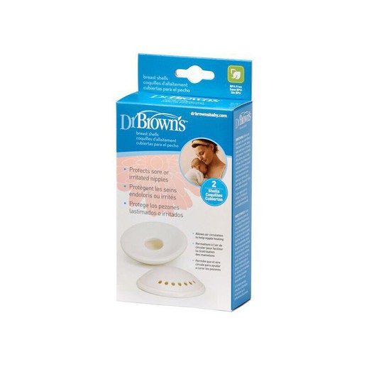 Dr Brown's Conchas Protectoras de Pezones 2 Unidades