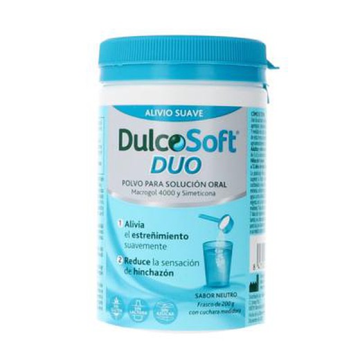 Dulcosoft duo pó para solução oral 200 g