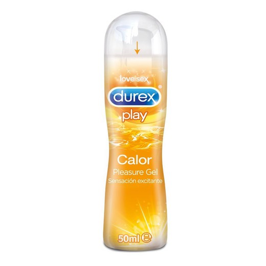 Durex Play Calor Pleasure Gel Lubrificante Íntimo Solúvel em Água 50 ml