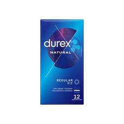Preservativos Durex Natural Plus 12 Unidades
