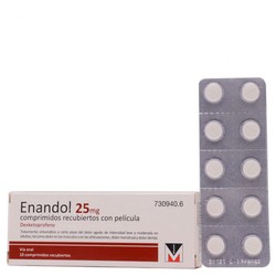 Enandol  25 mg 10 comprimidos recubiertos