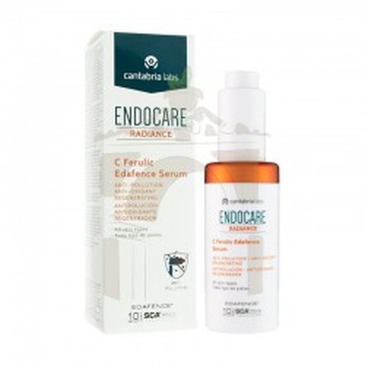 Pack Endocare Radiance C Ferulic Edafence Serum 30 mL antipolución para todo tipo de pieles