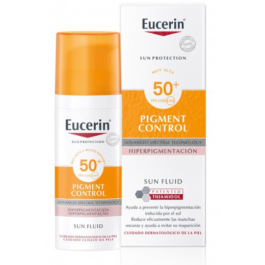 Eucerin Sun Fluid Pigment Control FPS 50+ 50 mL