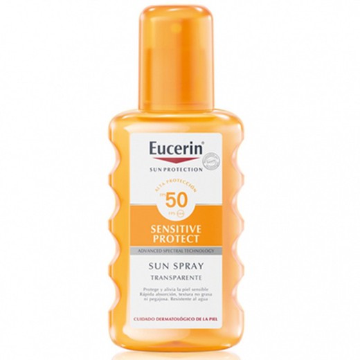 Eucerin Sun Spray Transparente Sensitive Protect FPS 50 200 ml