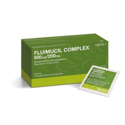 Fluimucil complex 500 mg/200 mg 12 Comprimidos efervescentes