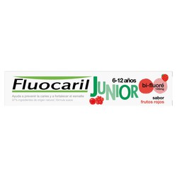 Fluocaril junior 6-12 años 75 ml Frutos rojos