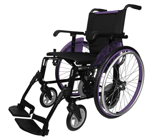 cadeira de rodas forta aluminio