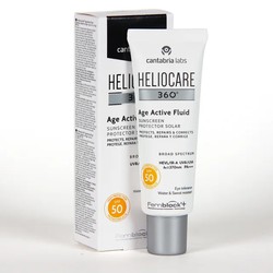 HELIOCARE 360º Age Active Fluid SPF 50 Fluido fotoprotetor ultraleve para prevenir e corrigir os sinais de fotoenvelhecimento