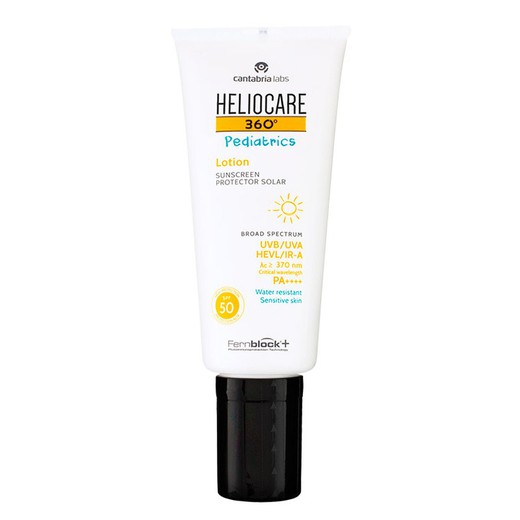 Heliocare 360º Pediatrics Lotion SPF 50 Loción fotoprotectora para niños 200 ml