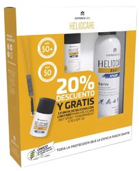 Heliocare Pack Helio 360 Sport Stick transparente 25gr y Spray 100ml