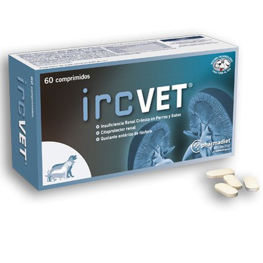Ircvet 60 Comprimidos Complementos para Perros y Gatos