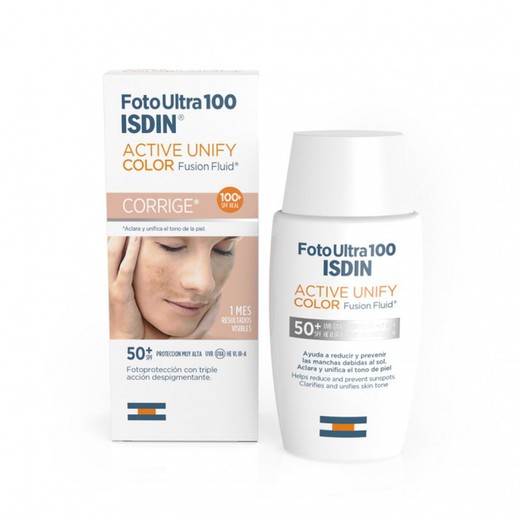 Isdin Foto Ultra 100 Active Unify COLOR Fusion Fluid SPF 50+