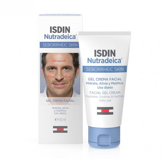 Isdin Nutradeica Gel-crema facial Piel seborreica