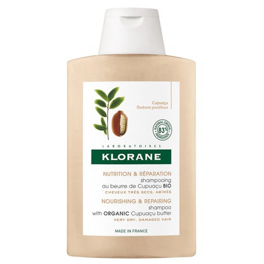 Klorane champú a la manteca de cupuaçu 400 ml