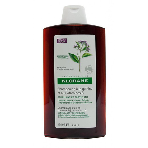 Klorane Champú  Anticaída extracto de Quinina y edelweiss Bio