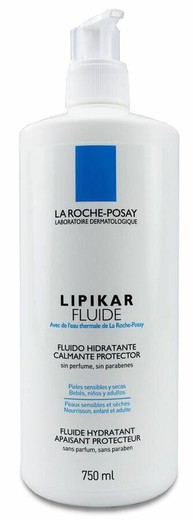 La Roche-Posay Lipikar Fluido Hidratante Suavizante Protetor 750ml