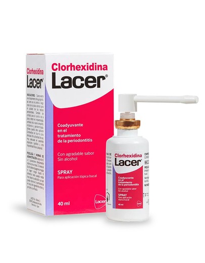 Lacer clorhexidina spray 40 mL