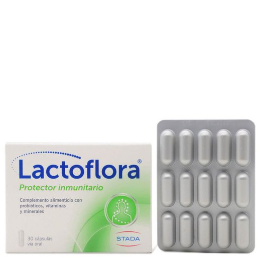 Lactoflora Protector Inmunitario Adultos 30 Capsulas