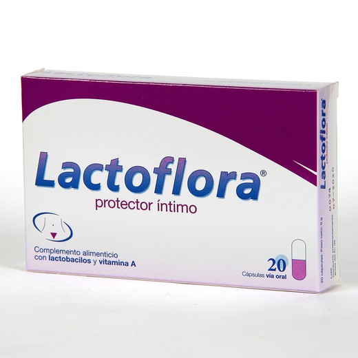 Lactoflora protector íntimo 20 cápsulas