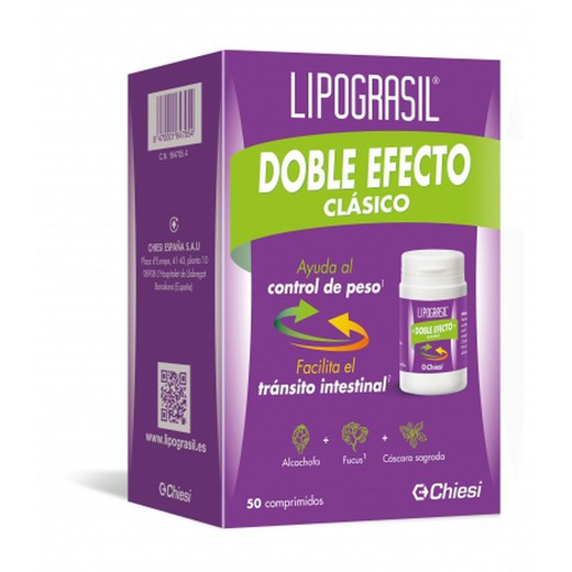 Lipograsil Classic Doble Activitat 50 Comprimits