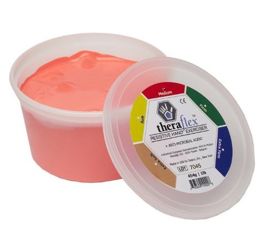 Masilla ejercicio PUTTY ROJO semiblanda de 57gr