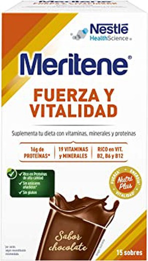 Envelopes de força e vitalidade Meritene