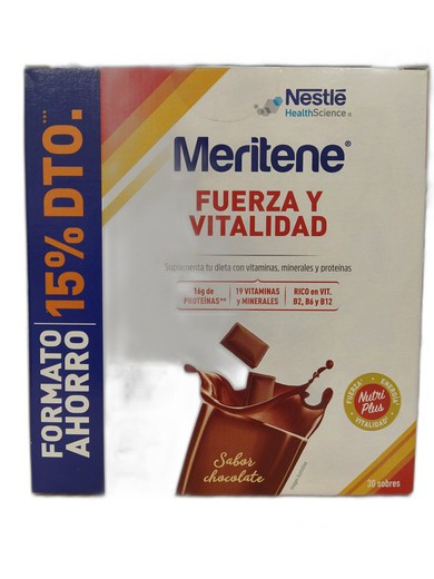 Meritene fuerza y vitalidad 30 Sobres