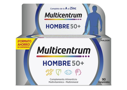 Multicentrum Hombre 50+ 90 comprimidos