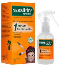 Neositrín spray gel antipiojos y liendres 100 ml