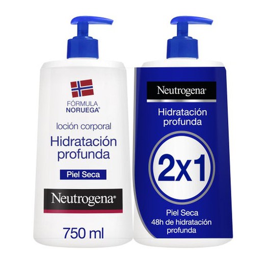 Neutrogena Loção Hidratante Profunda Duplo 750 mL +750 mL