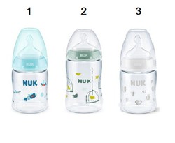 Nuk Silicone Baby Bottle Frist Choice+ 0-6M T.M 150 ml