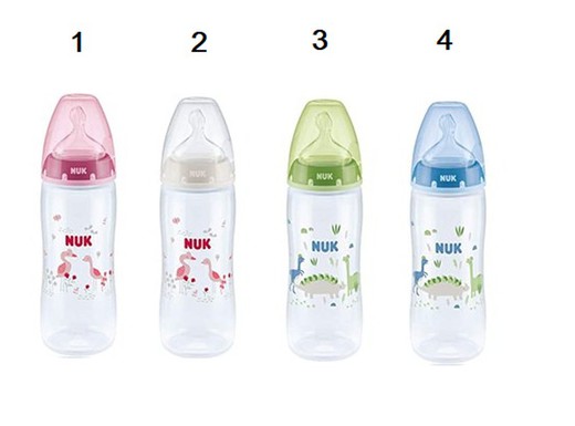 Nuk Biberón Silicona Frist Choice+ 6-18M T.XL 360 ml