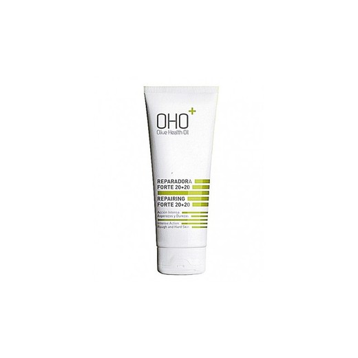 OHO+ Crema Forte Reparadora de zonas ásperas, rugosas y endurecidas de la piel, como pies, codos o rodillas 20 + 20 100 ml
